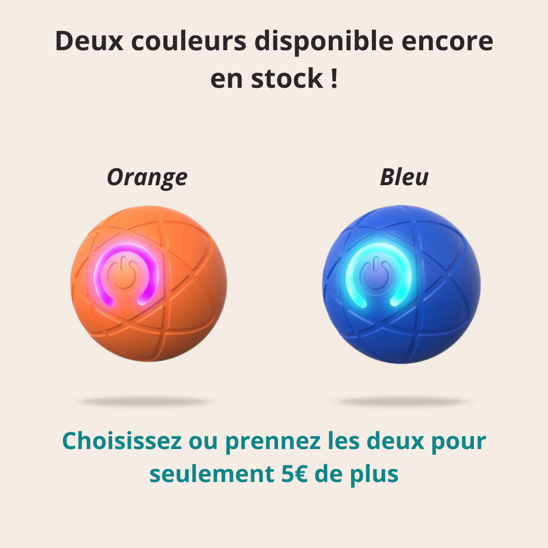 VibraBall™ - La balle interactive qui rend ton chien fou de joie !