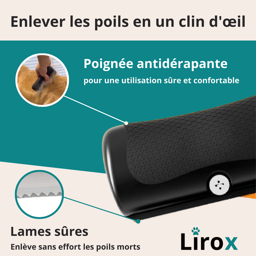 Brosse de toilettage Lirox - La Meilleur Vente