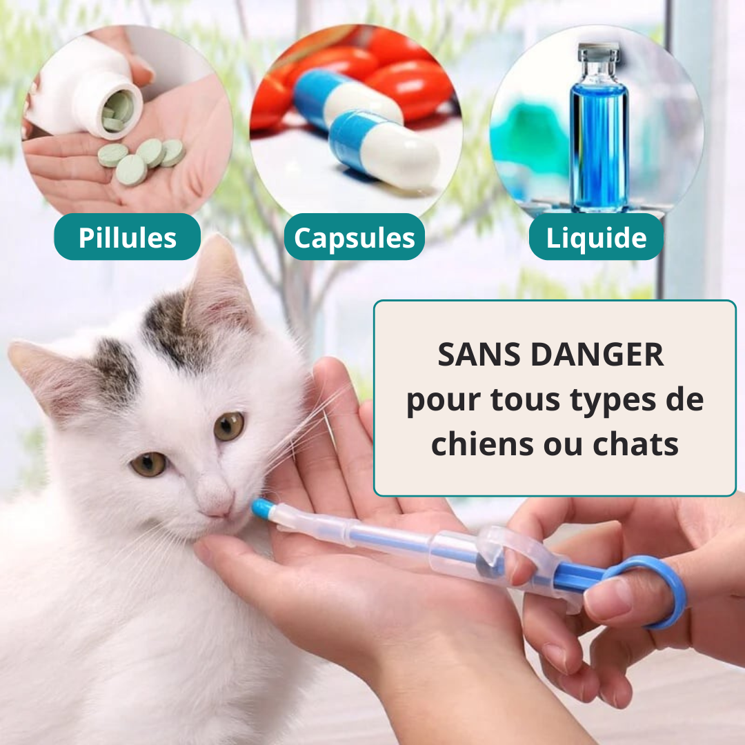 Administration sûre et sans stress des médicaments pour chats et chiens