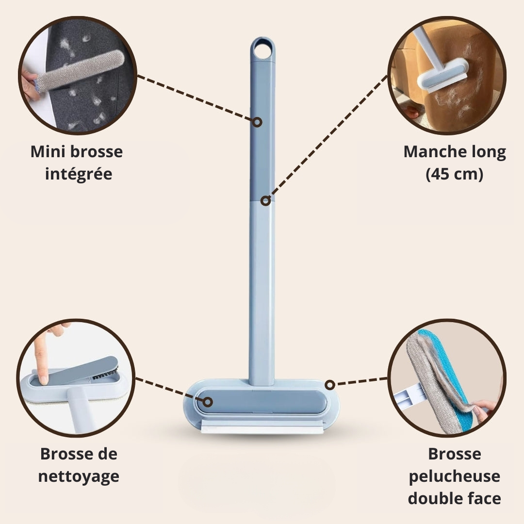 Brosse Anti-Poils Lirox - Éliminez les poils en un passage