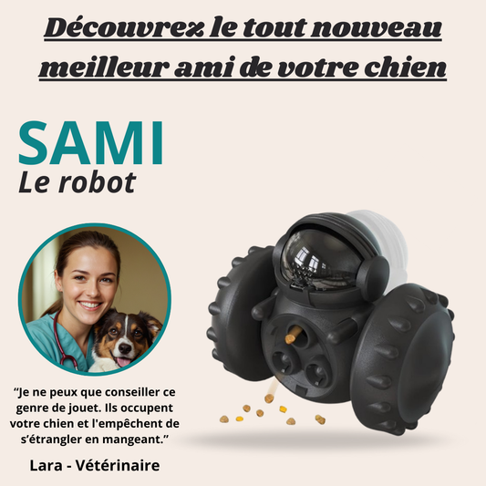 Sami - Le robot qui occupe et régale votre chien même en votre absence