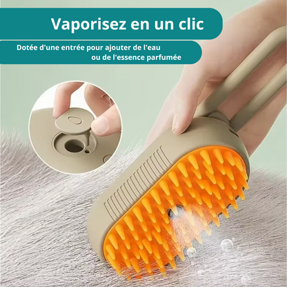 Dites adieu aux nœuds et poils emmêlés avec la brosse vapeur BeauPoil !